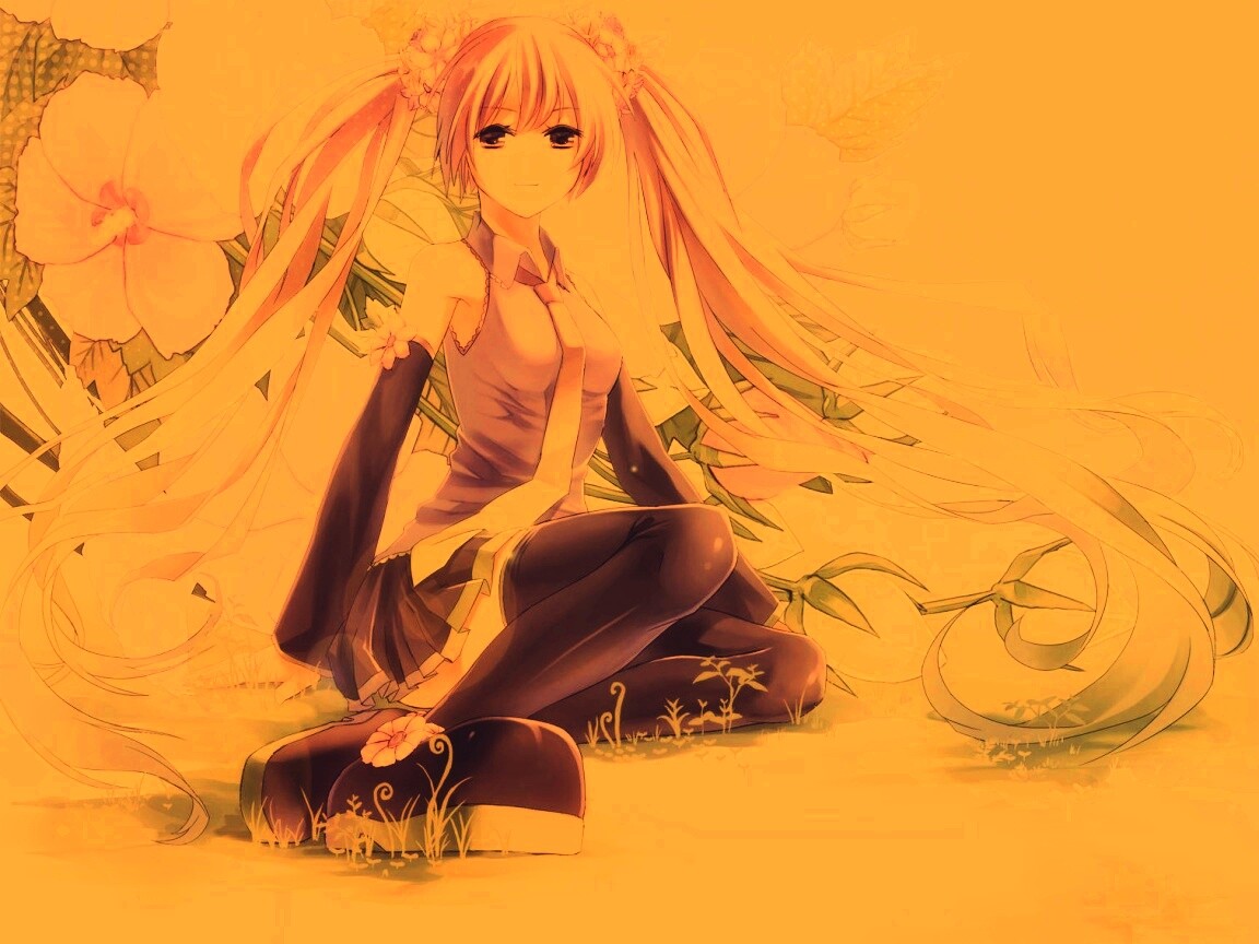 Девушка с красивыми волосами обои