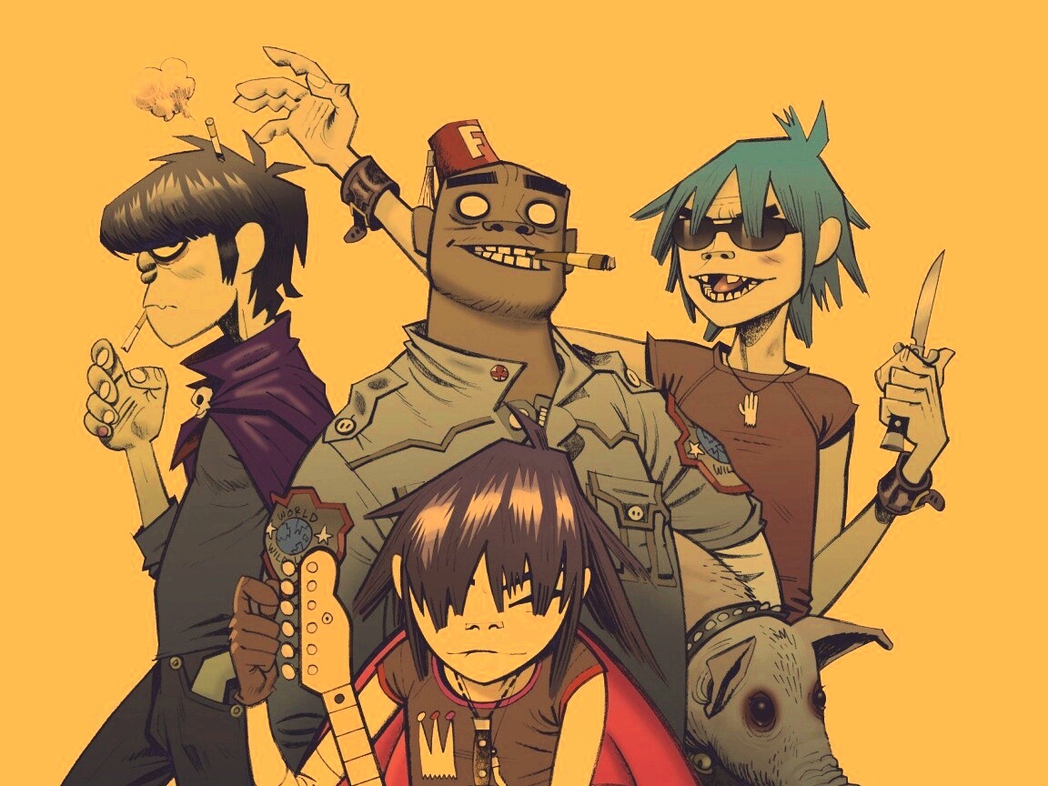 Gorillaz обои