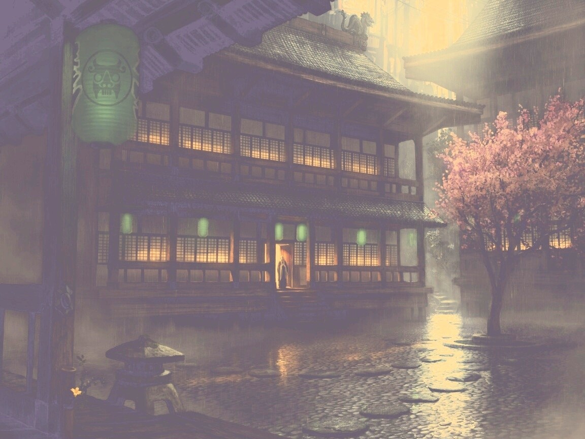 На пороге обои