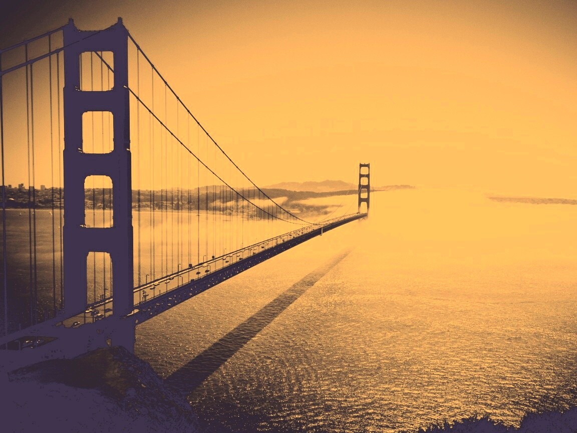 Мост Золотые Ворота обои