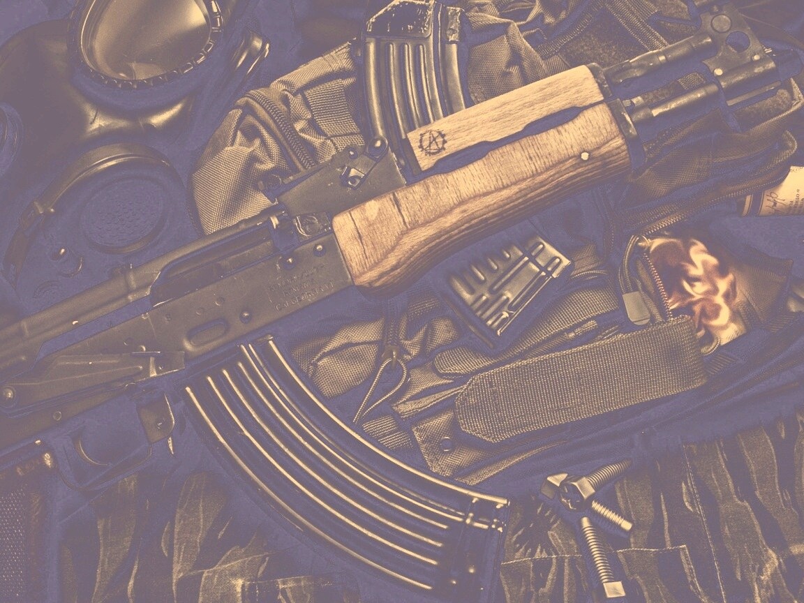 Автомат АК-47 обои