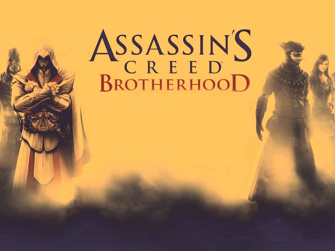 Персонажи игры Assasin"s Creed Brotherhood обои