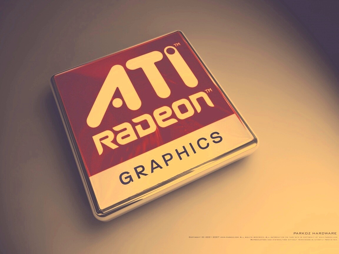 Логотип Ati Radeon Graphics обои