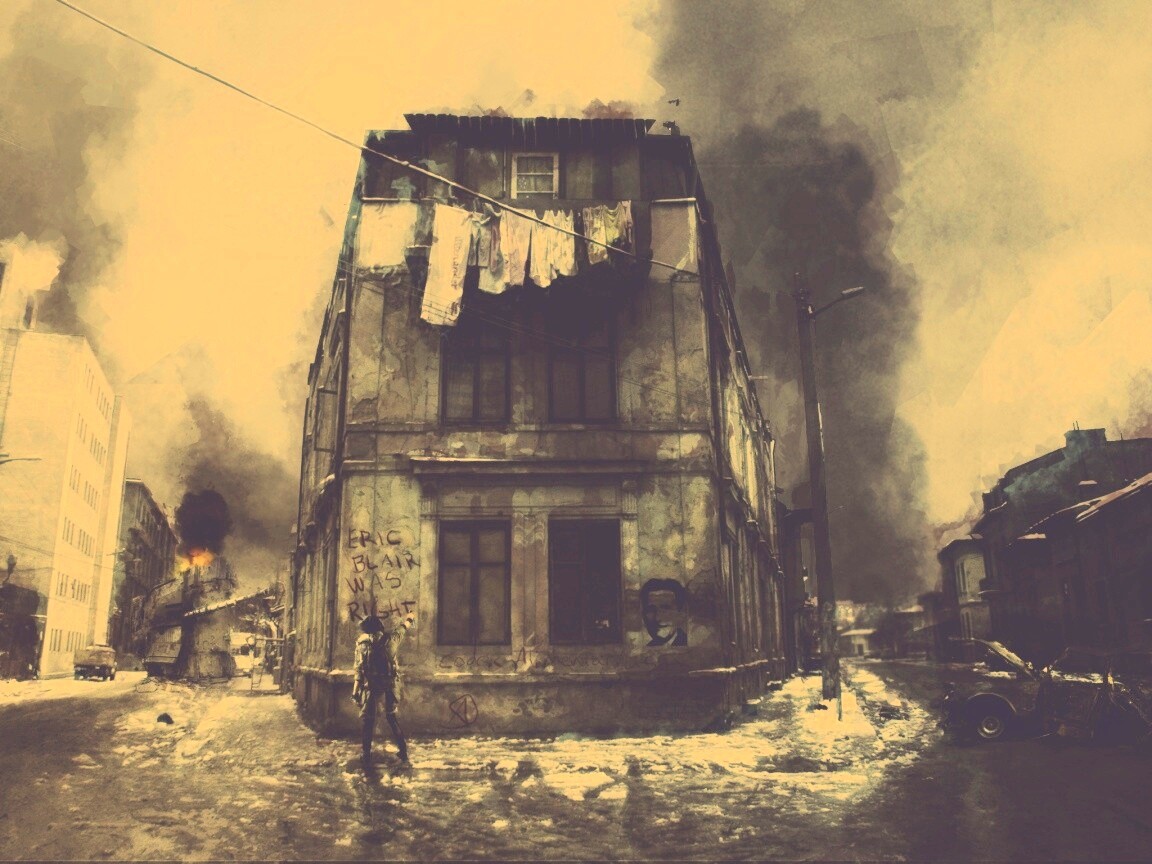 Эрик Блэр был прав обои