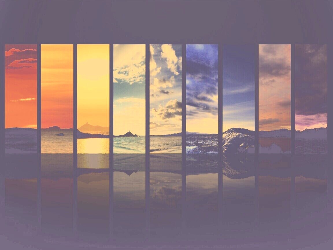 Небесный спектр обои