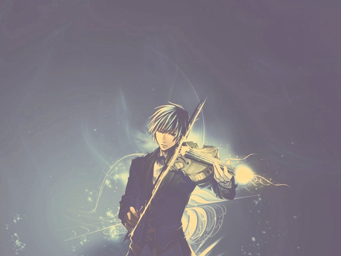 Скрипач обои