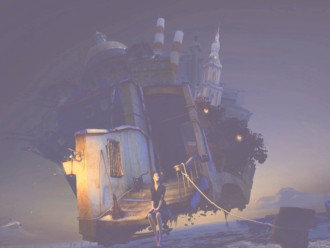 Мрачный Питер обои