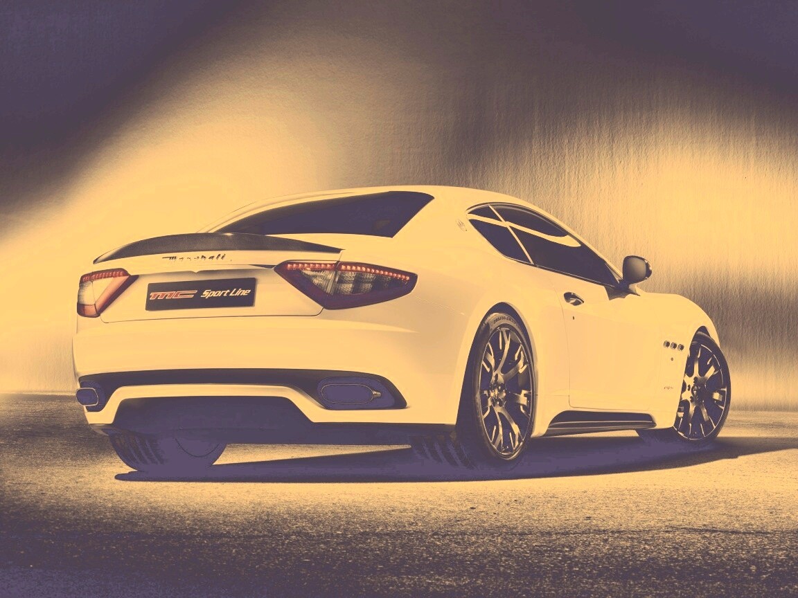 Мазерати Грантуризмо рендер обои