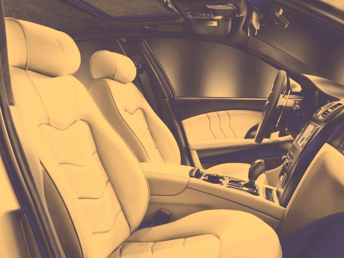 Салон Мазерати Quattroporte обои