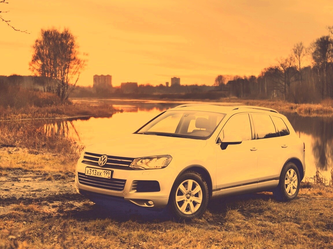 Озеро и Туарег обои