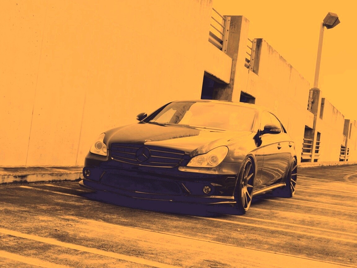 Mercedes сды55 AMG обои