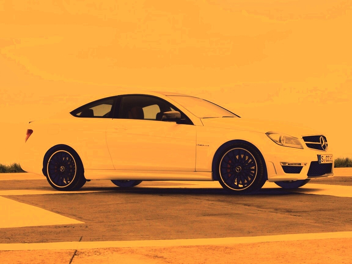 Mecedes C63 обои