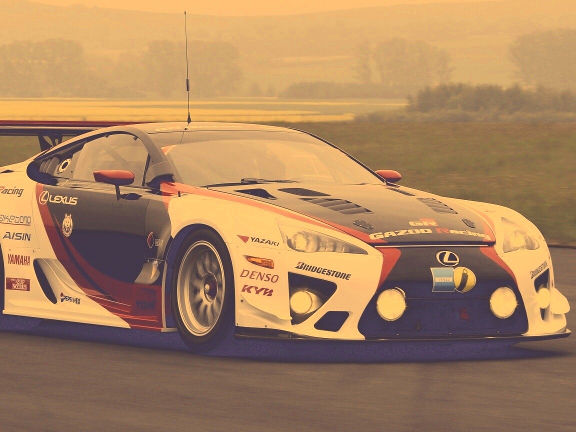 Гоночный Лексус обои