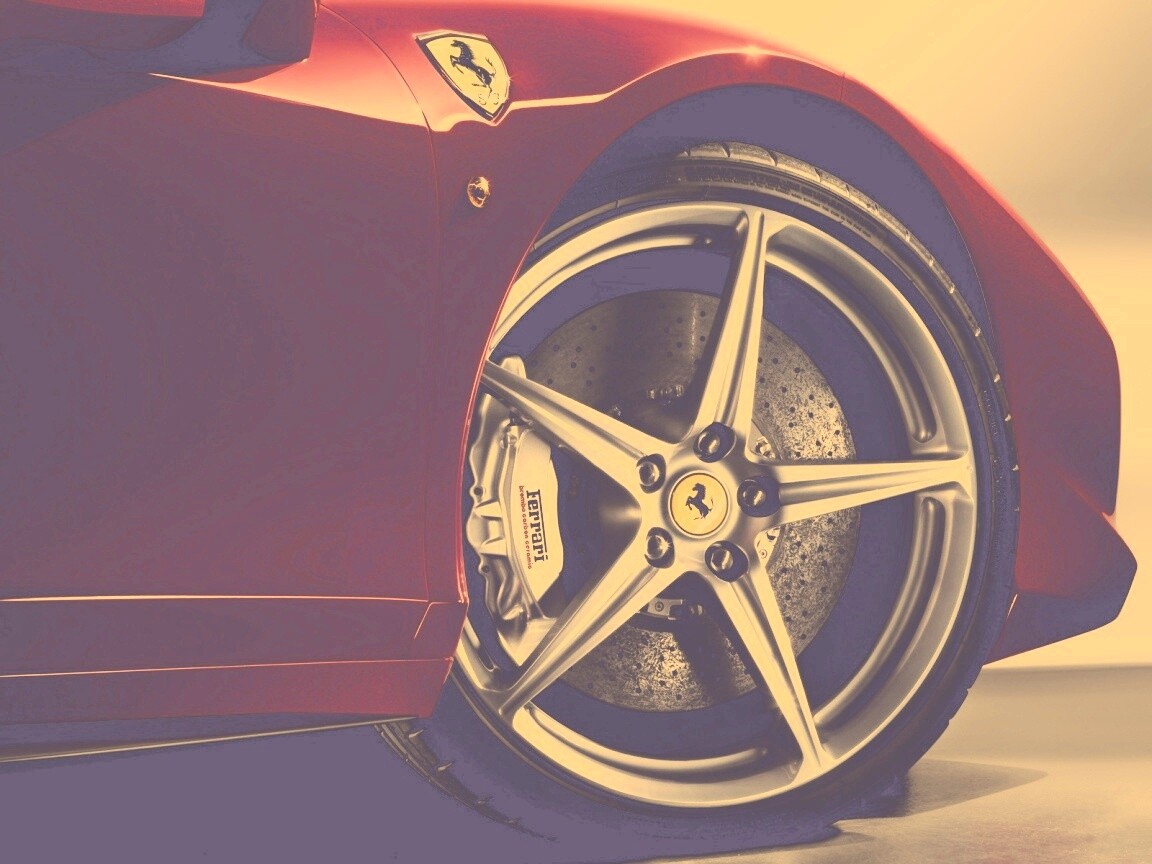 Колесо Феррари обои