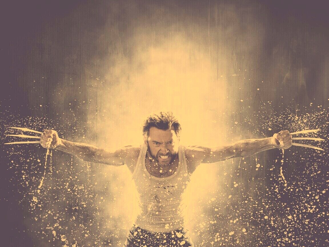 Хью Джекман в роли Росомахи обои