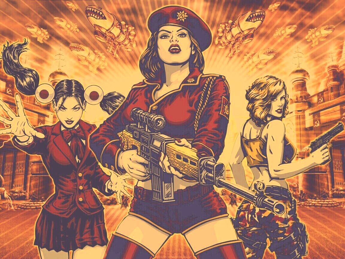 Red alert 3 обои