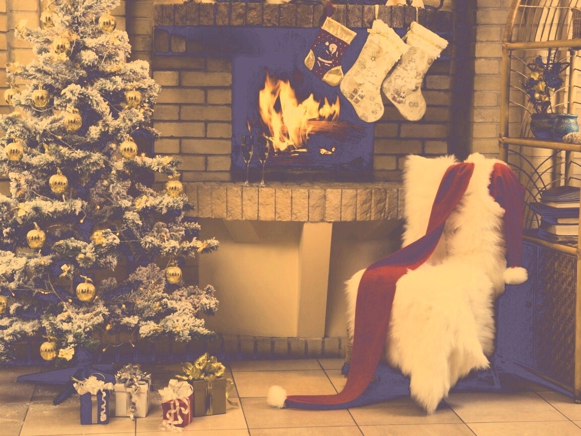 Рождественская атмосфера обои