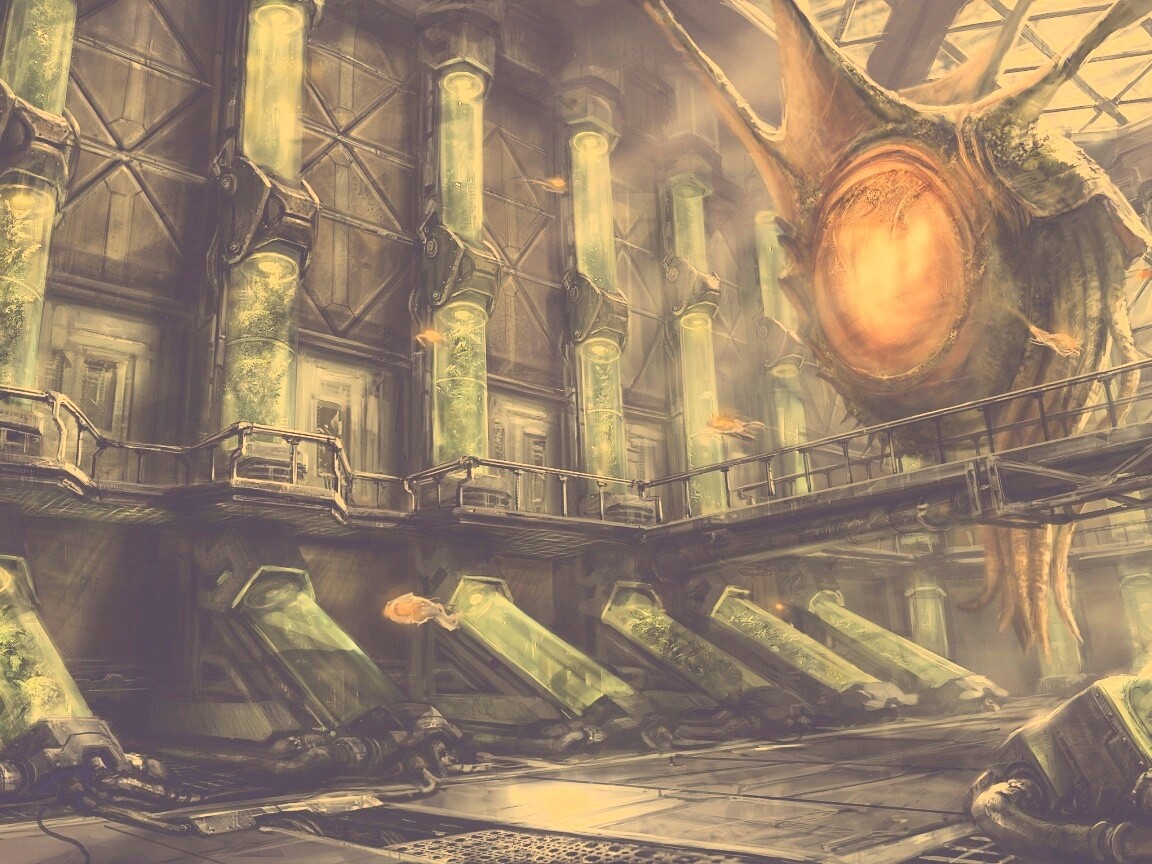 Саркофаги и нечто обои