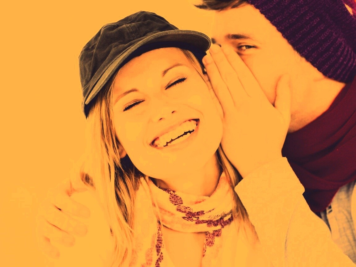 Шутка на ушко обои