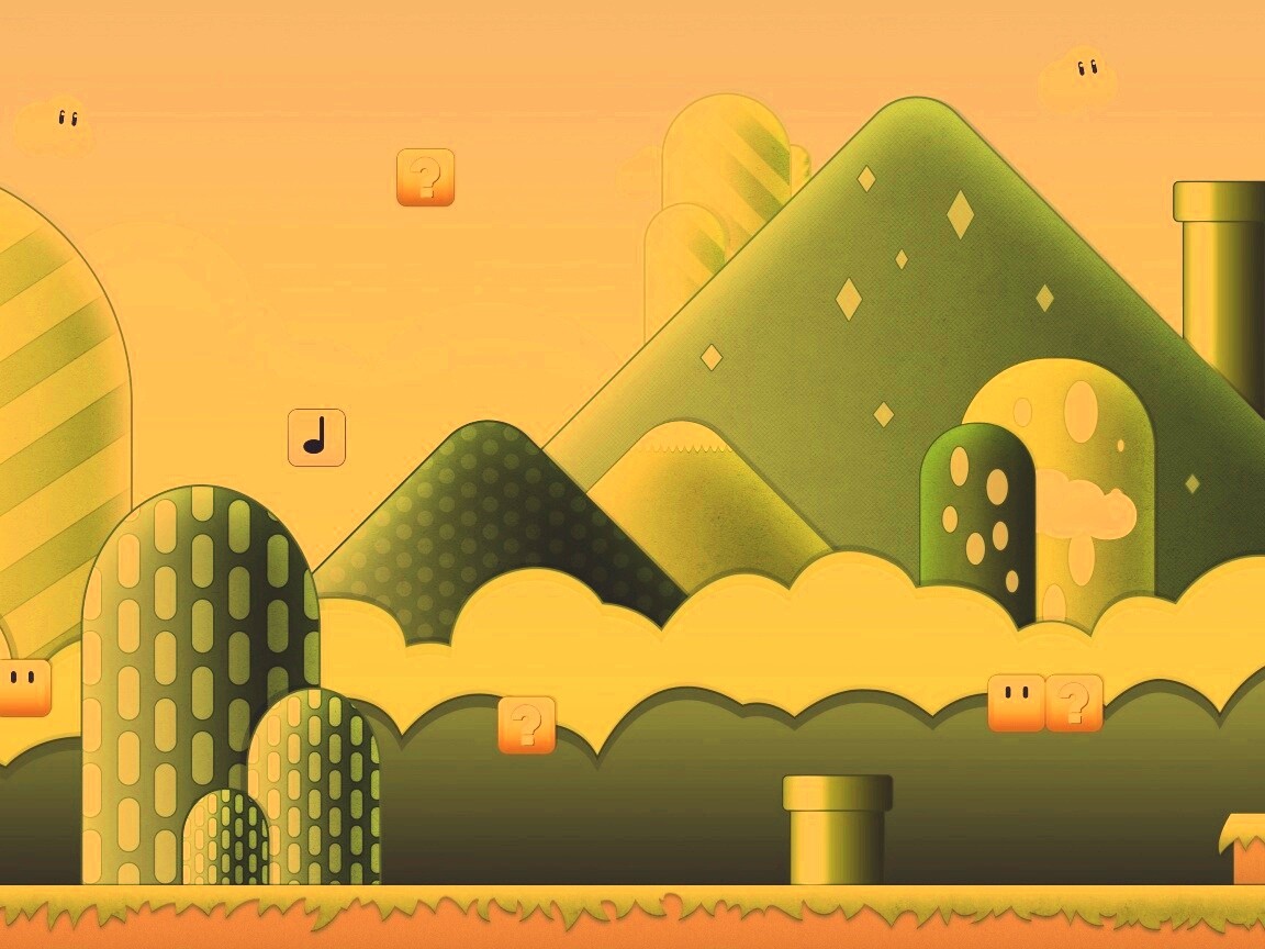 Мир Супермарио обои