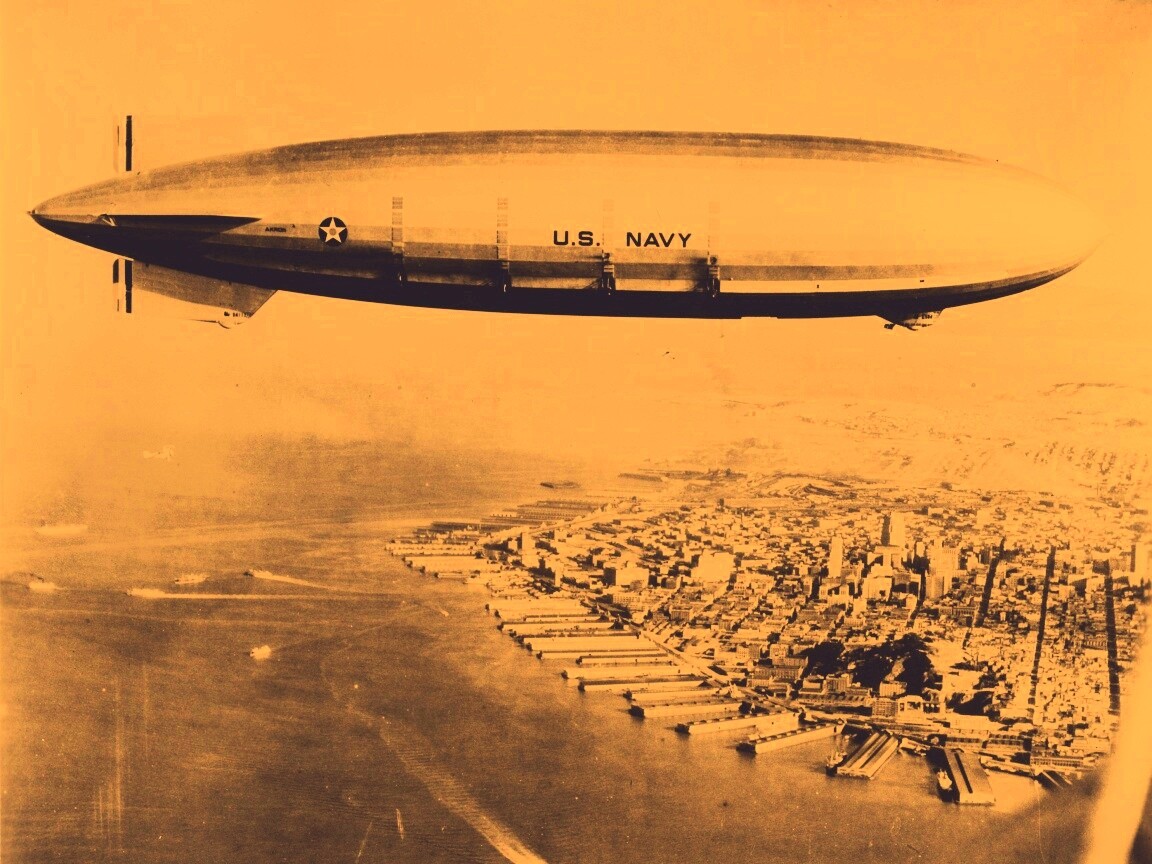 Дерижабль обои