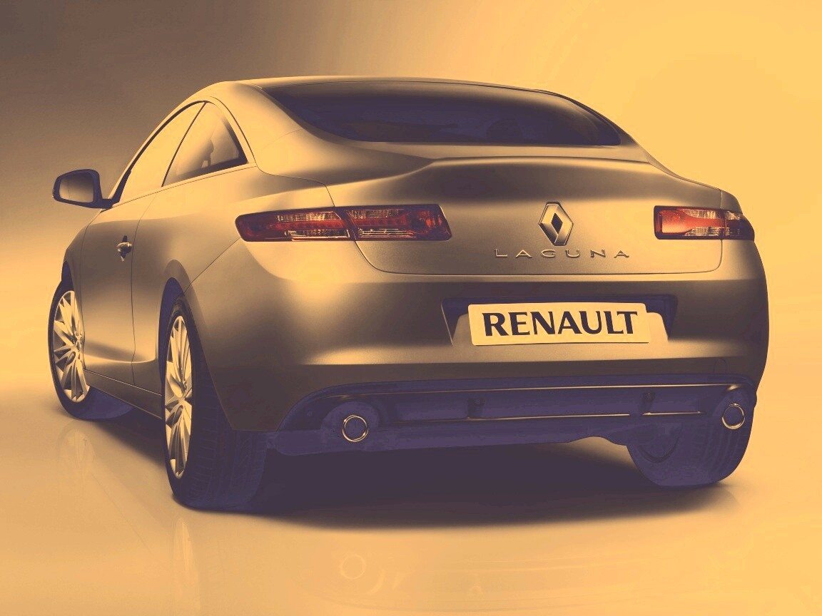 Зад Рено Лагуна обои