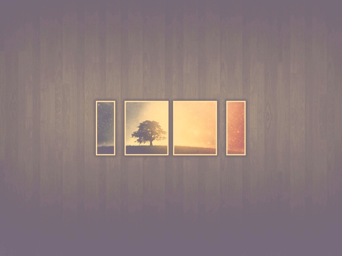 Весь день в картинах обои