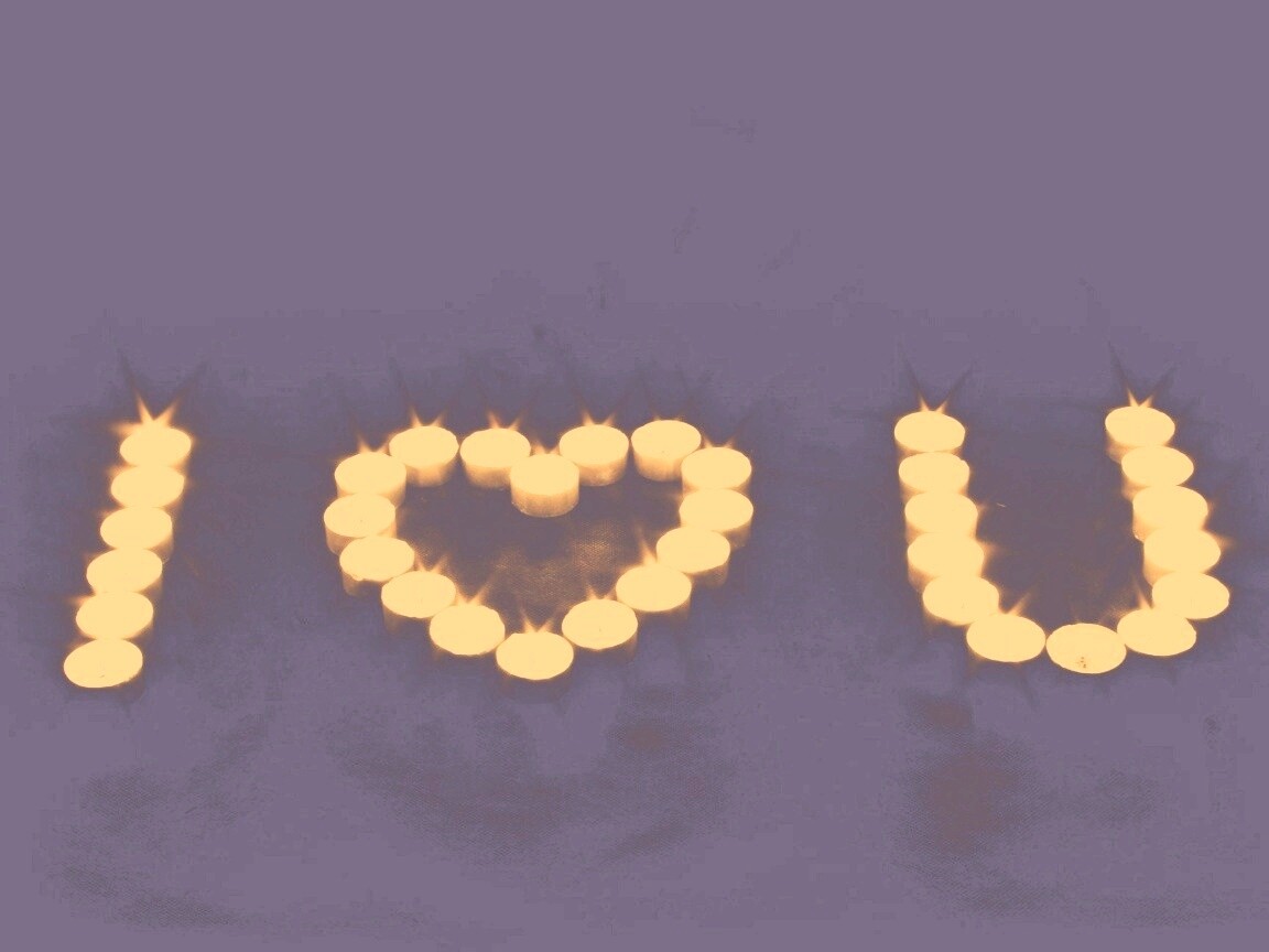 I love you обои