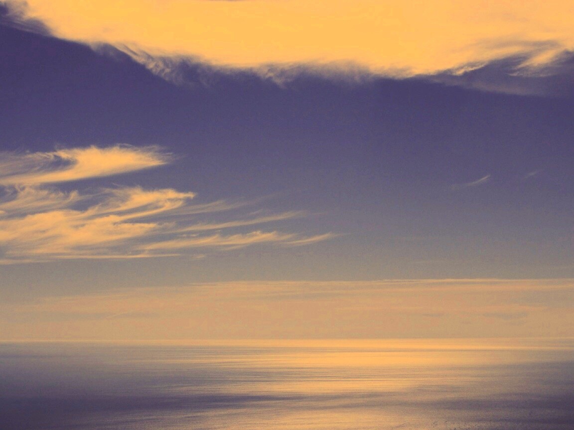 Чистый морской горизонт обои