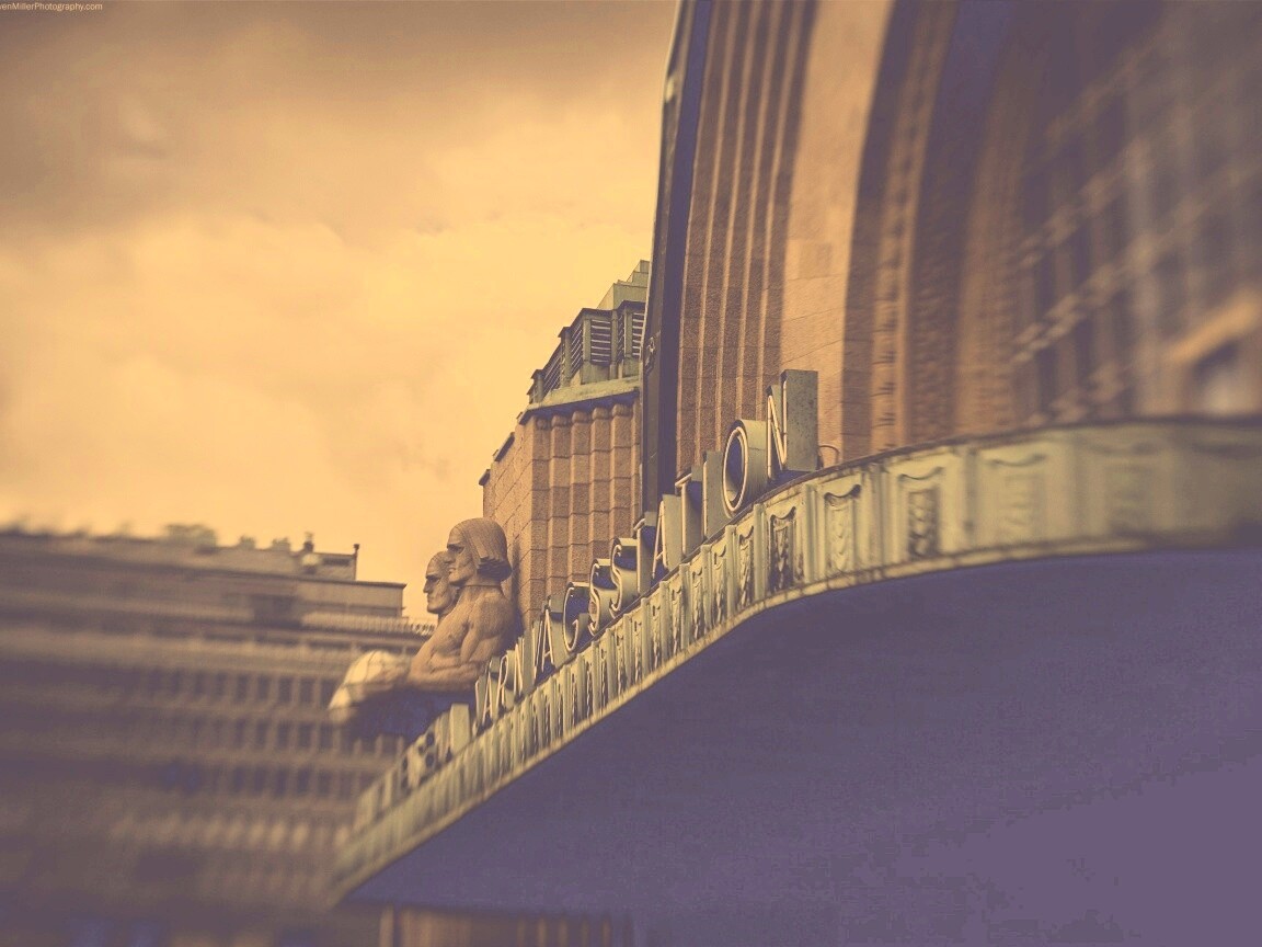 Вокзал Хельсинки обои