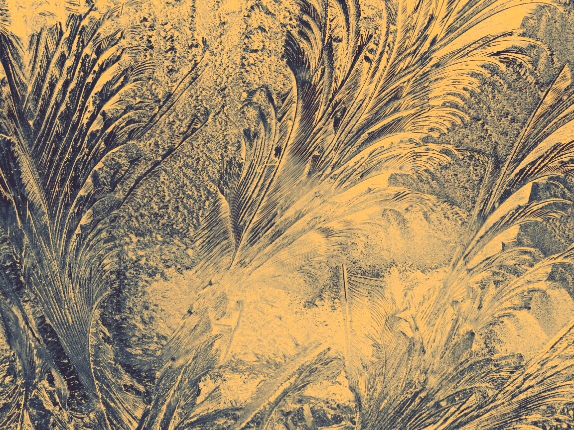 Зимние узоры обои