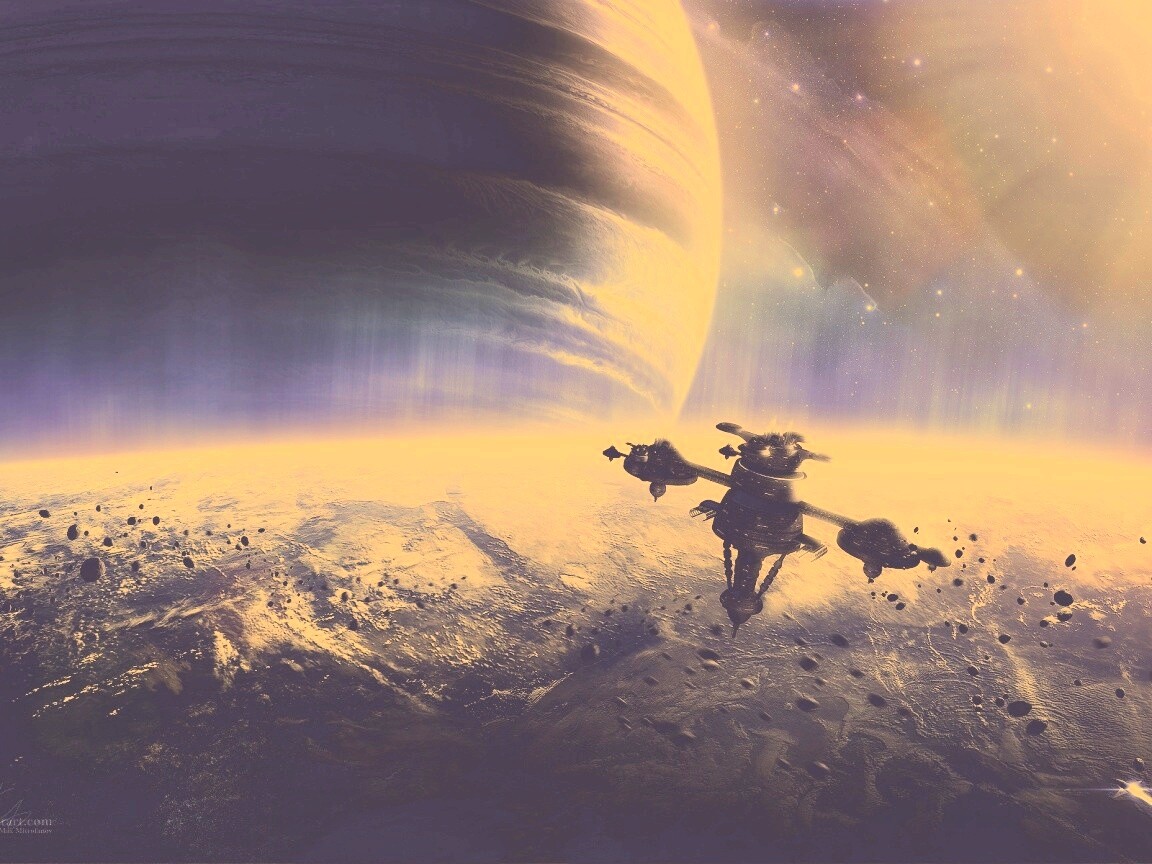 Космический корабль обои