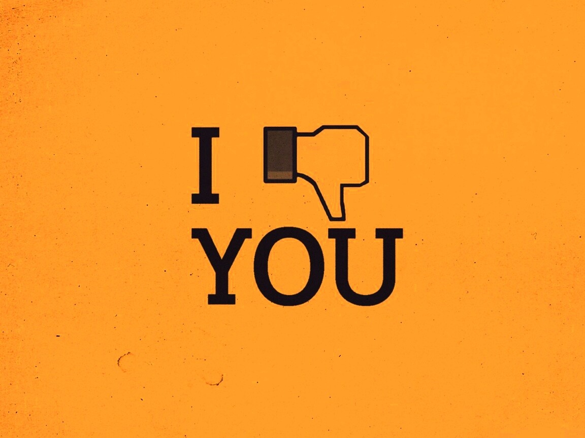 I dislike you обои