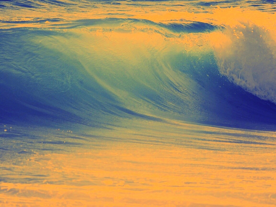 Океанская волна обои