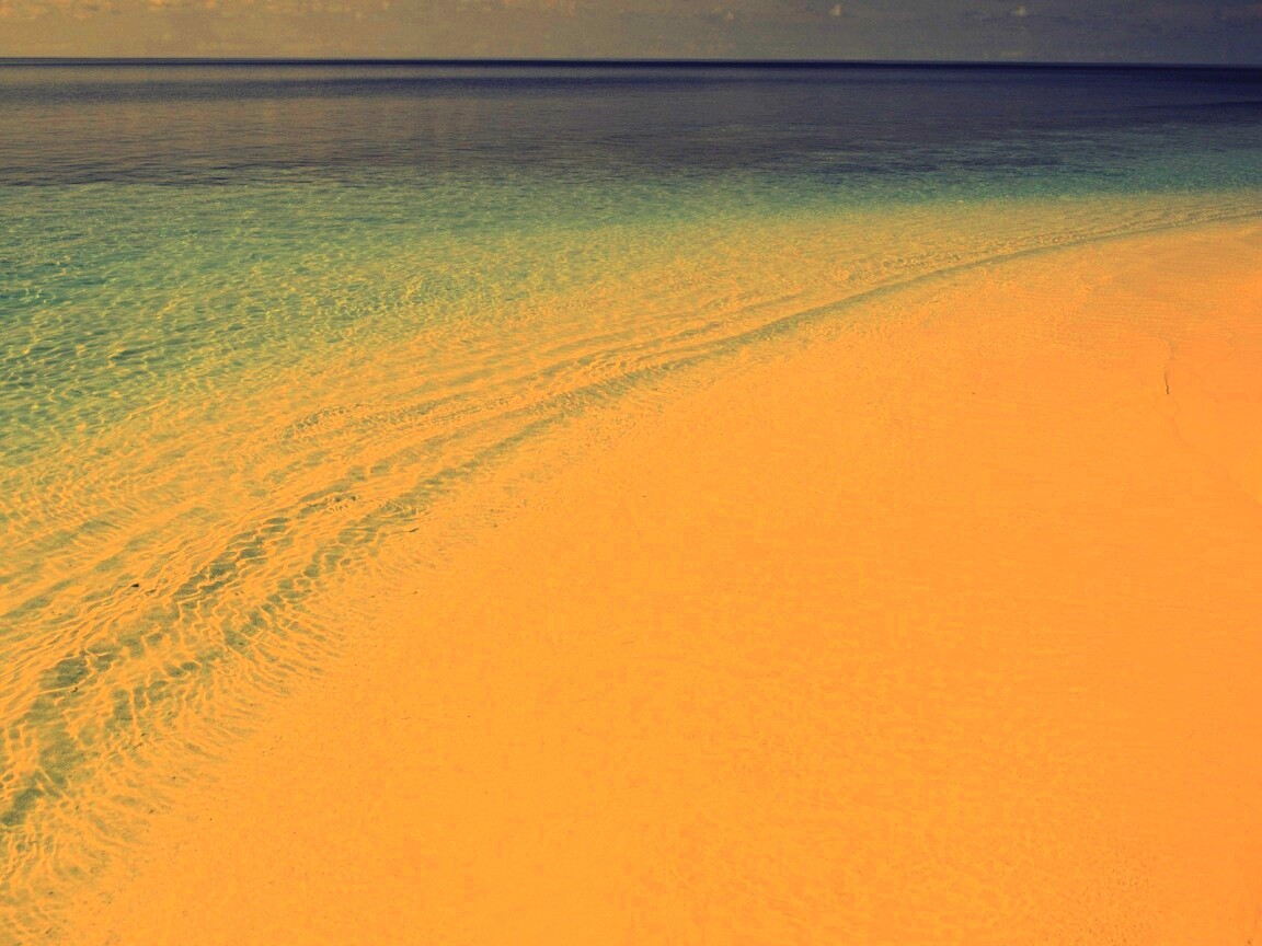 Песчаный пляж обои