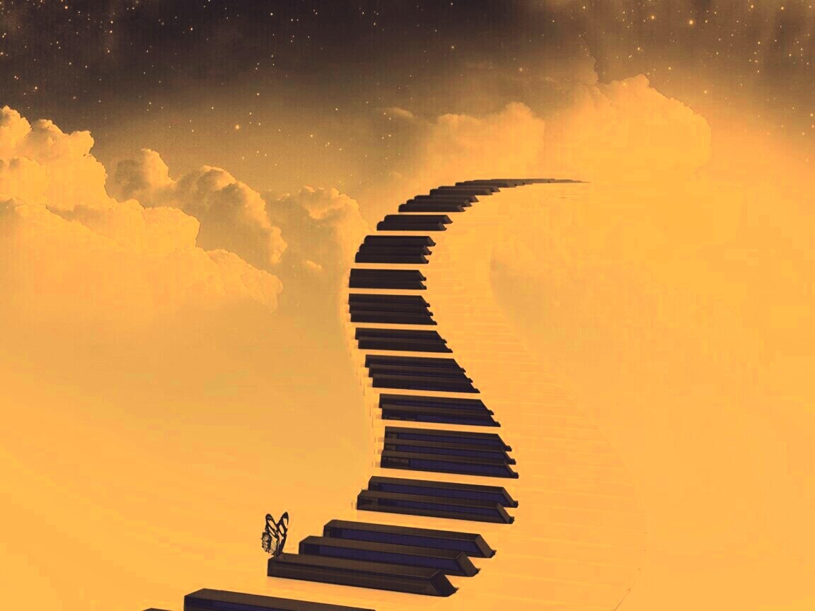 Музыка, которая ведёт нас на седьмое небо обои