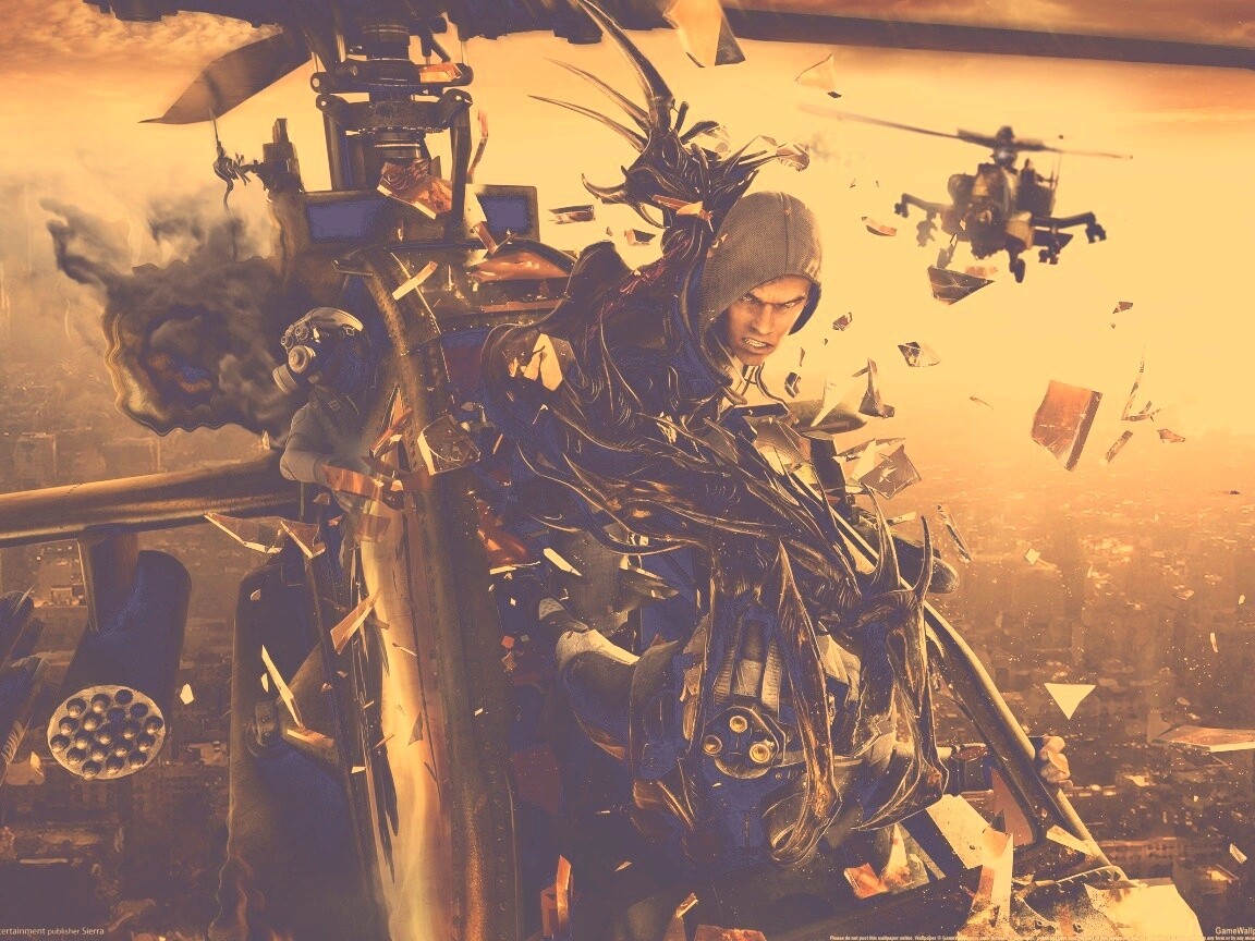 Алекс из Prototype обои