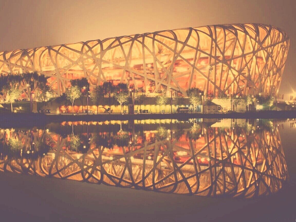 Олимпийский стадион Birds Nest обои