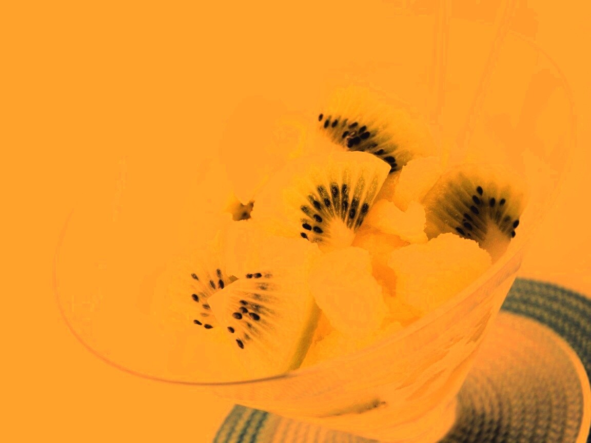 Мороженое с киви обои