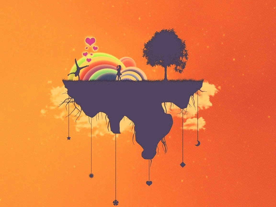 Векторный мир обои