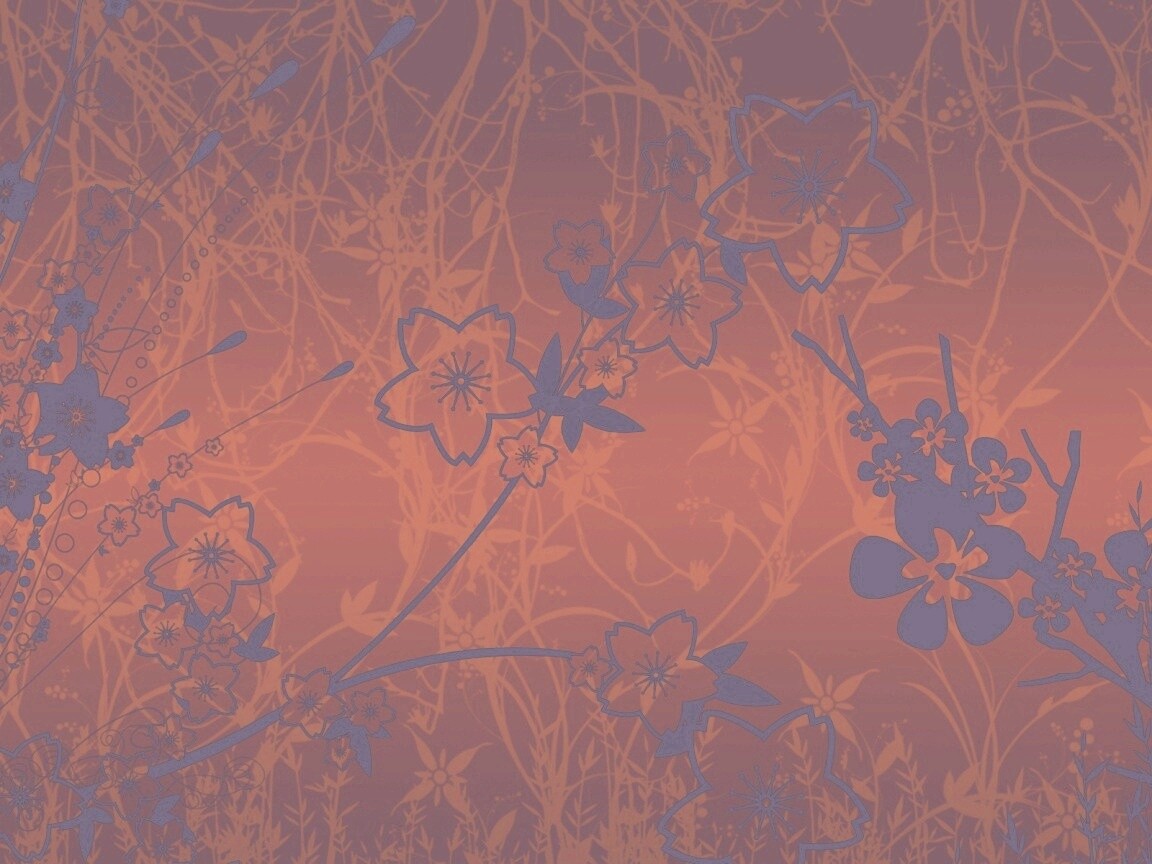 Цветы в векторе обои