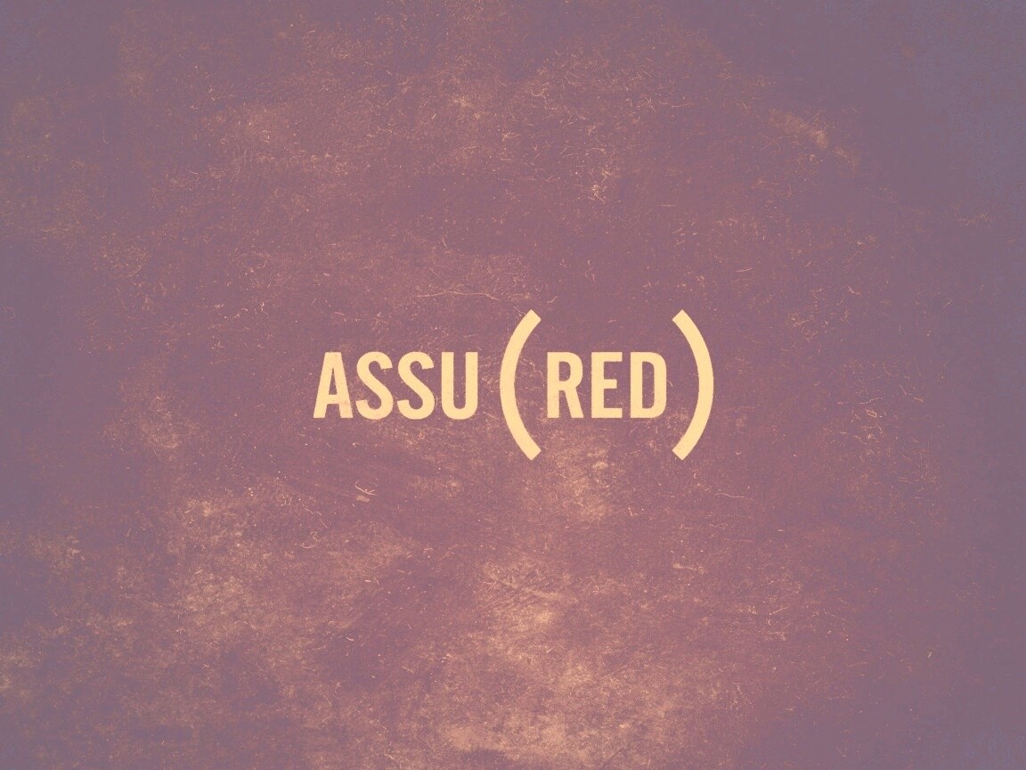 Assured — Гарантированный обои