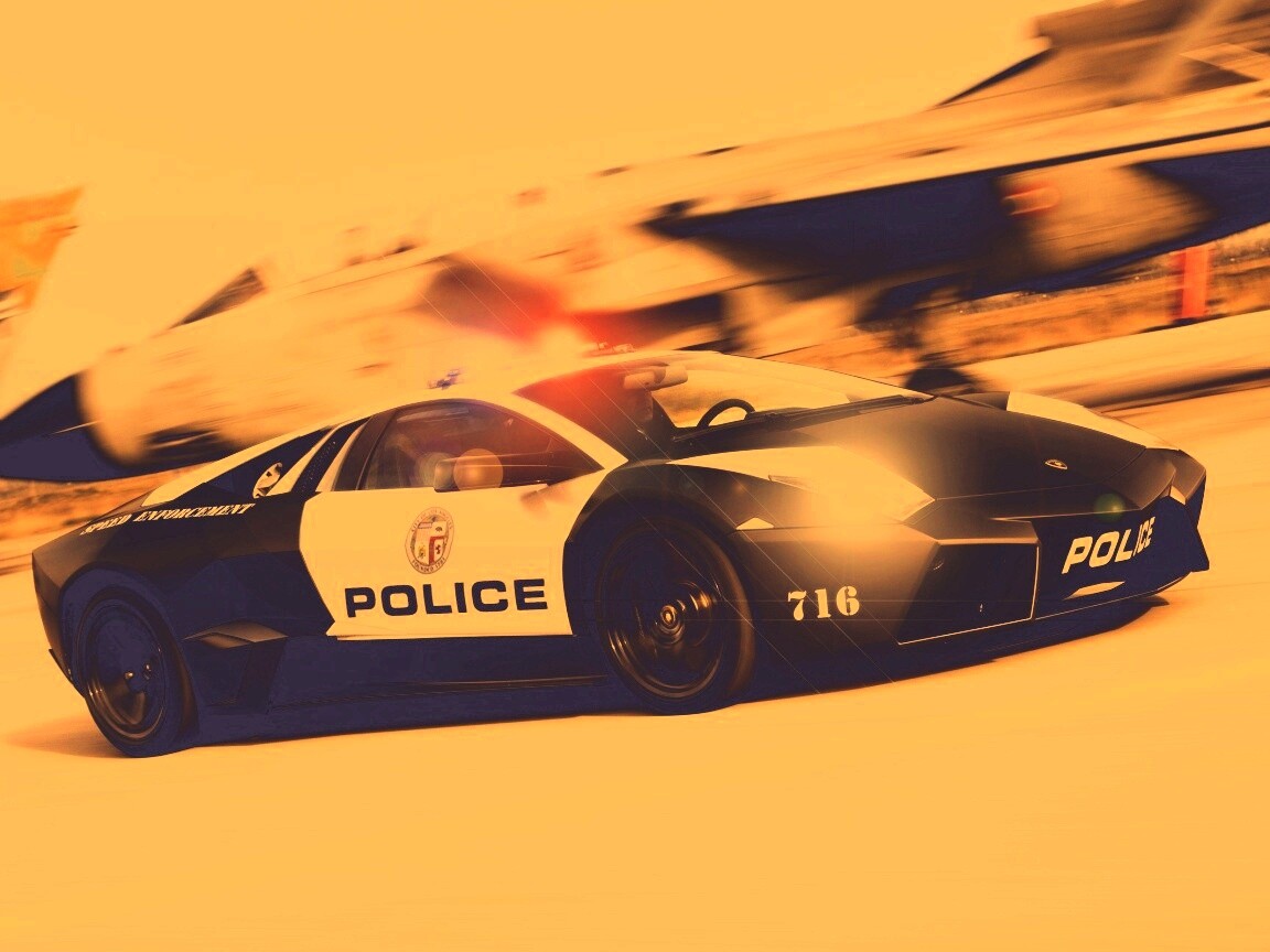 Полицейска Lamborghini из NFS обои