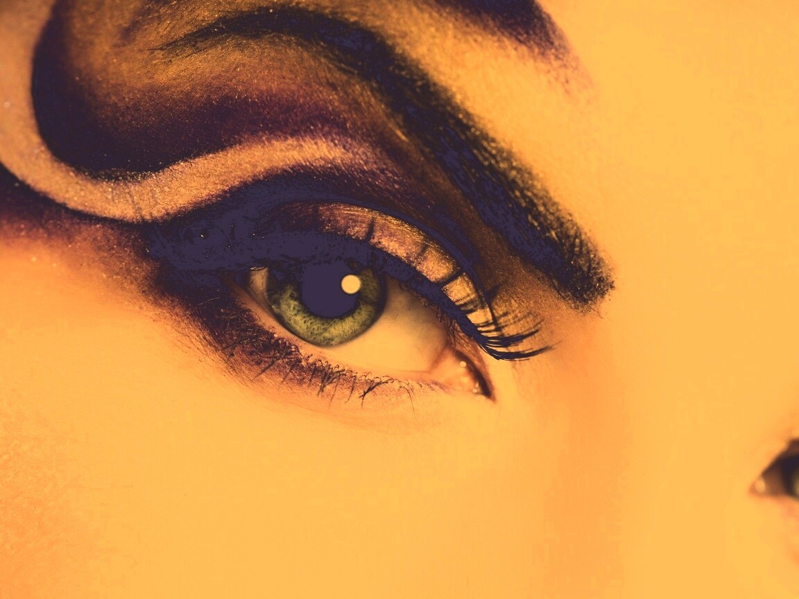 Красивый макияж для глаз обои