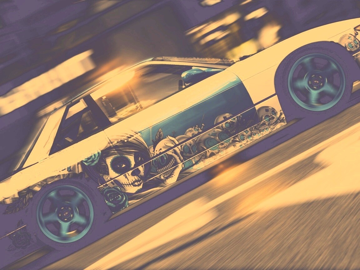 Nissan Silvia s13 Non Grata из GTA4 обои