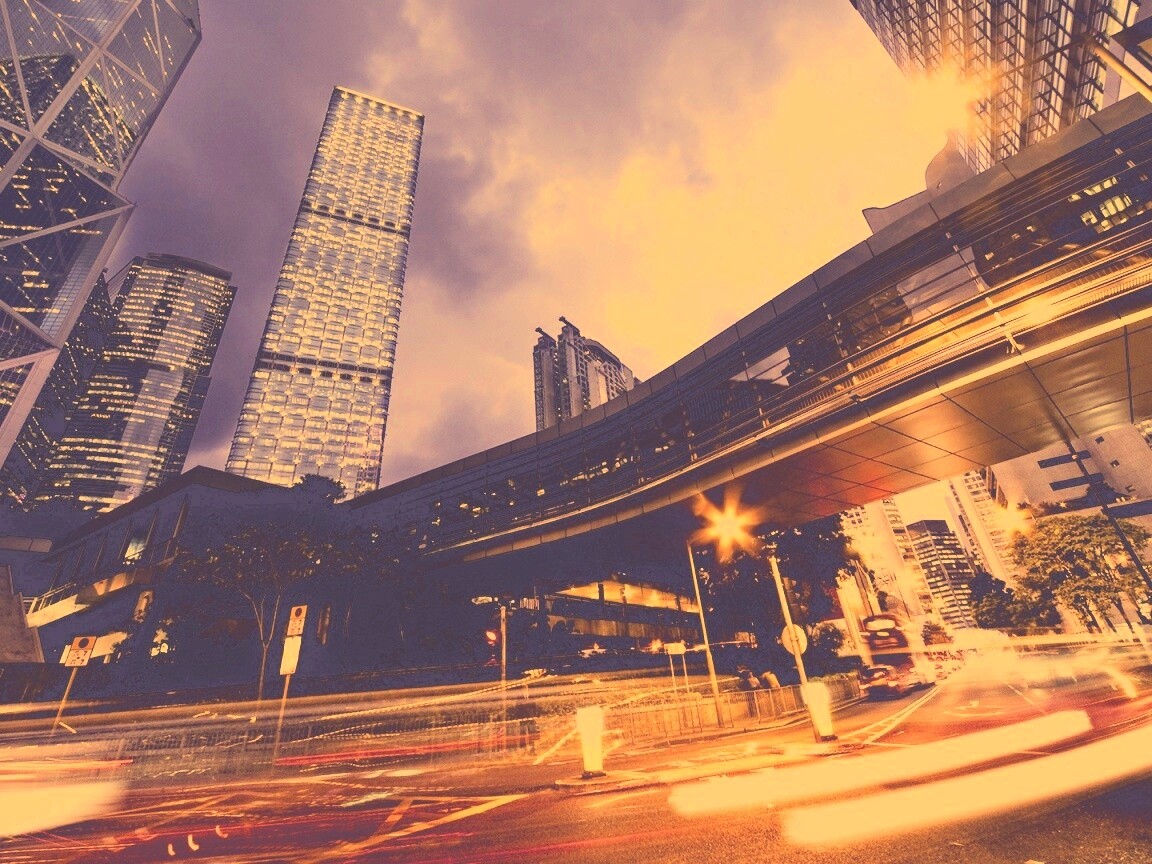 Городской ритм жизни обои