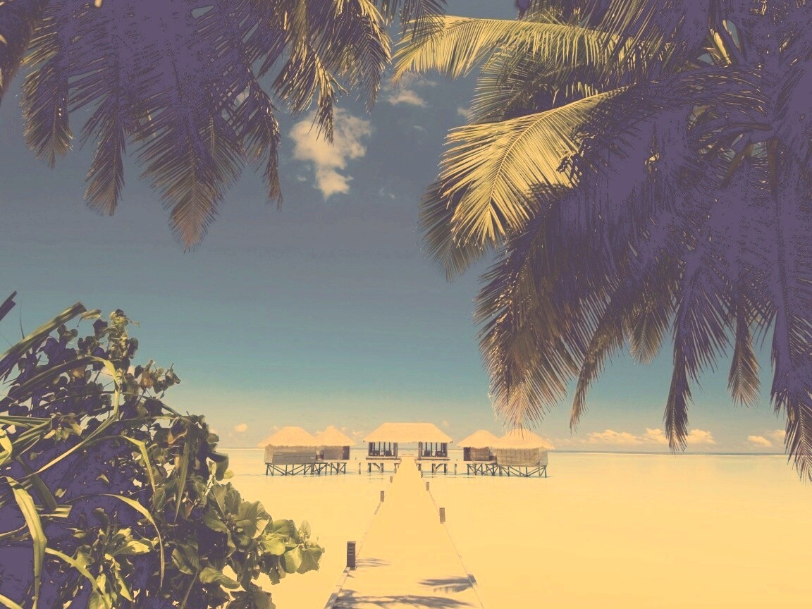 Солнечные мальдивы обои