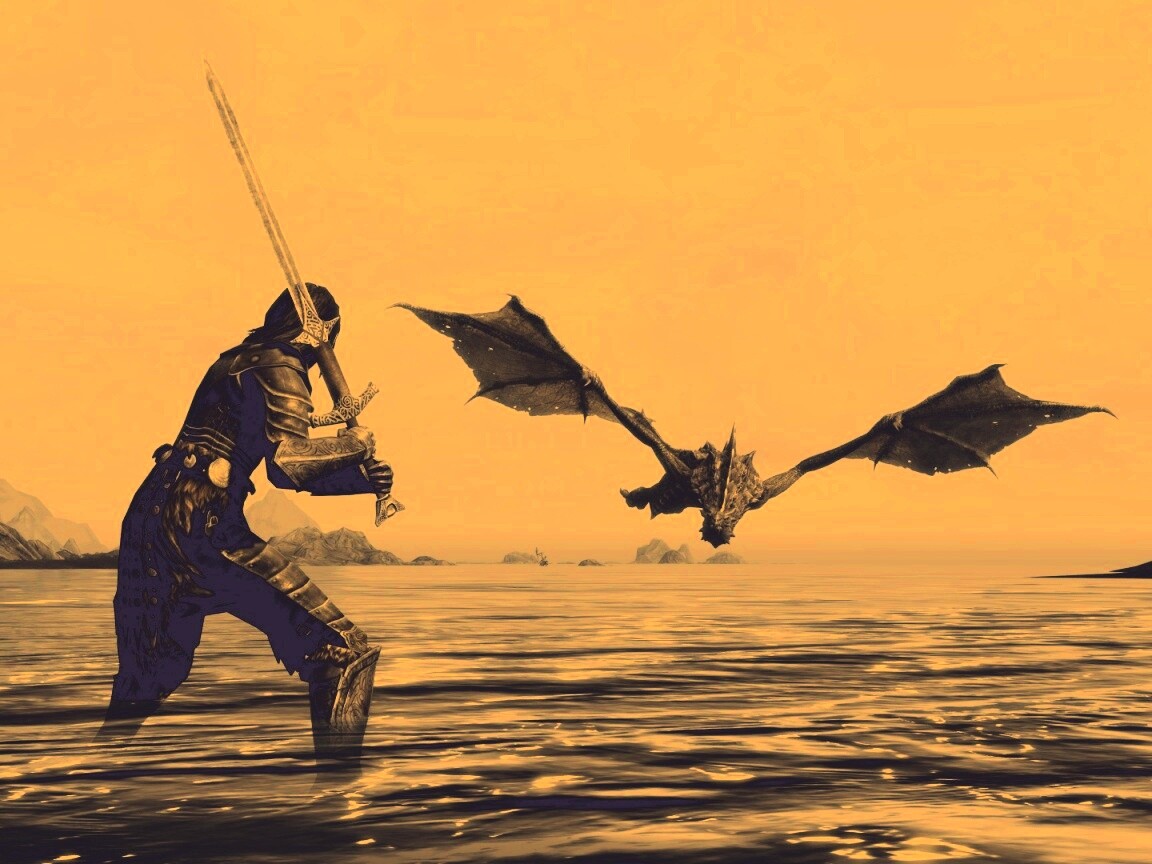 Дым над водой обои