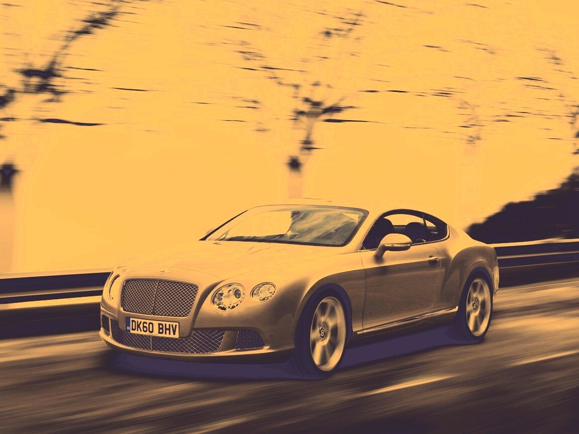 Bentley седан обои