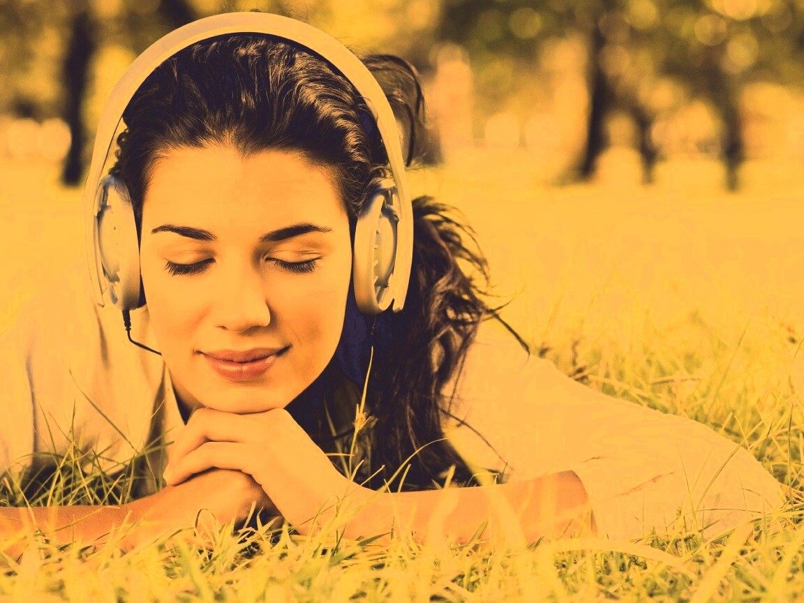 Наслаждение музыкой обои